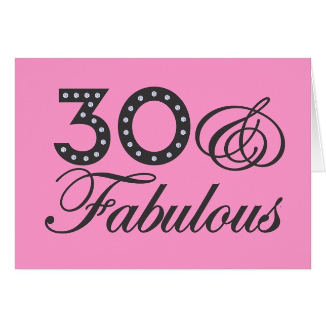 30 en Fabulous Gift (Voorkant Horizontaal)