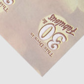 30 en fabulous tissue papier (Detail)