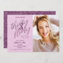 30 en Flirty Verjaardag