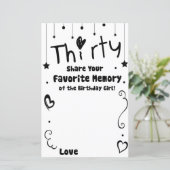 30 favoriete herinnering van het meisje van de ver (Staand voorkant)