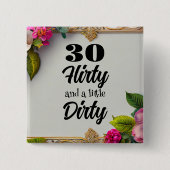 30 Flirty Button (Voorkant)