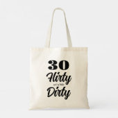 30 Flirty Canvas tas (Achterkant)