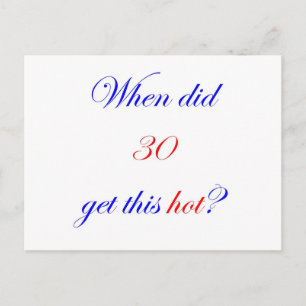 30 hot-pluggable briefkaart