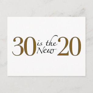 30 is de nieuwe 20 briefkaart