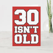 30 is niet oud, maar deprimerend Wenskaart Kaart (Voorkant)