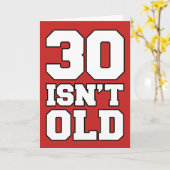 30 is niet oud, maar deprimerend Wenskaart Kaart (Gele Bloem)
