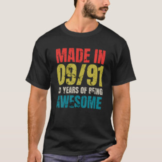 30 jaar Geweldige T-shirt