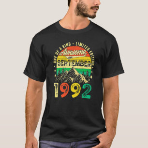 30 jaar oud Geweldige sinds september 1992 30e mil T-shirt