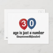 30 jaar oud niets anders dan een aantal design briefkaart (Voorkant / Achterkant)