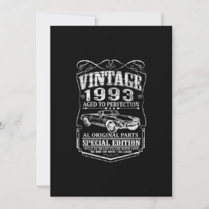 30 Jaar Oude Antiek 1993 Man Mythe Legende 30e Ver Kaart