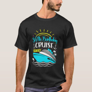 30 jaar oude bemanning 30e verjaardag cruiseschip t-shirt