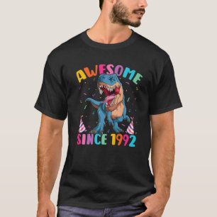 30 jaar oude dinosaur Geweldige sinds 1992 30T T-shirt