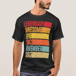 30 jaar oude legendarische epic Geweldige sinds no T-shirt