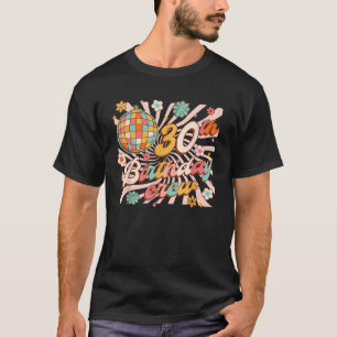 30 jaar oude verjaardag Queen Disco Party 30e gebo T-shirt