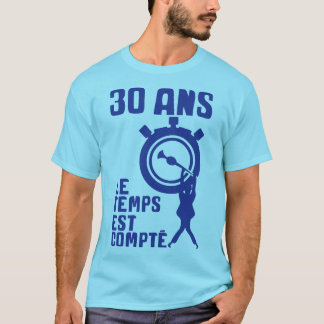 30 jaar tijdlinker man t-shirt