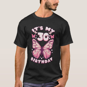 30 jaar vlinders en nummer 30 t-shirt
