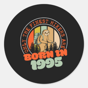 30-jarige Wandelende Luiaard Geboren In 1995 30ste Ronde Sticker