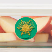 30 kerstcadeau aangepaste naam tag labels (Aangebracht)