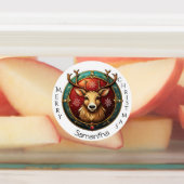 30 Kerstcadeau Aangepaste Naamlabel Labels (Aangebracht)