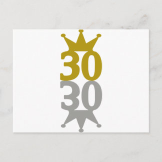 30-kroonreflectie briefkaart