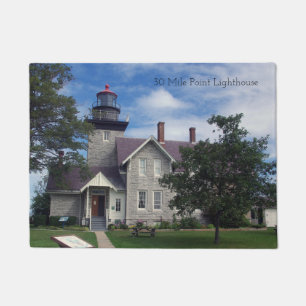 30 Mile Point Lighthouse deurmat