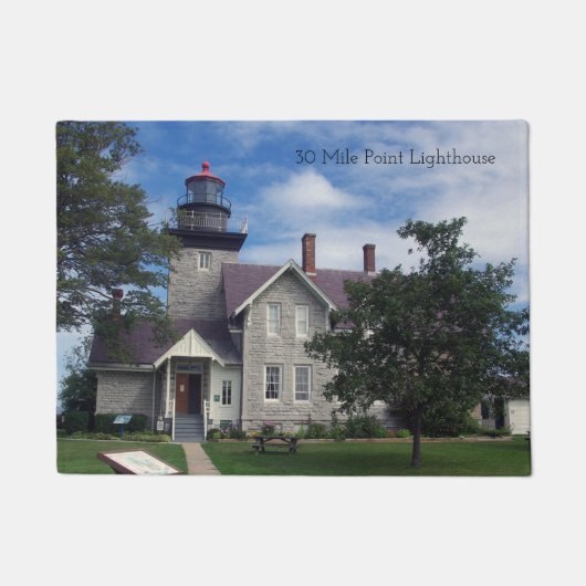 30 Mile Point Lighthouse deurmat (Voorkant)