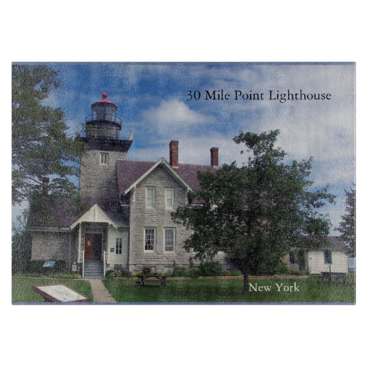 30 Mile Point Lighthouse snijplank (Voorkant)