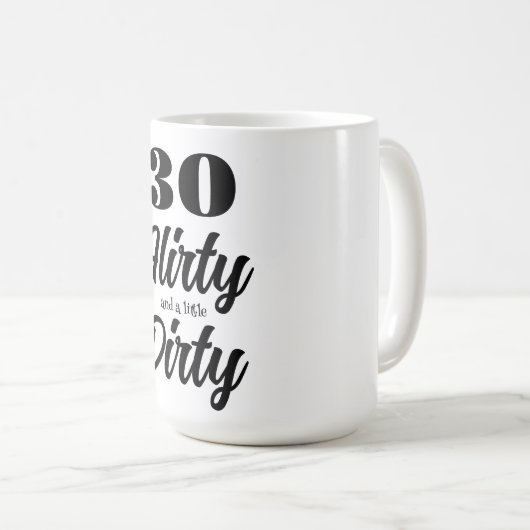 30 Mug de café Flirty (Devant droit)