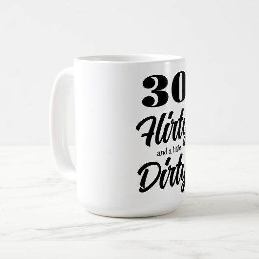30 Mug de café Flirty (Devant gauche)
