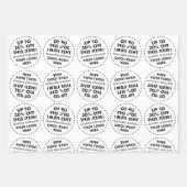 30% OFF Bulk Koop Korting Aangepaste SPIEGEL TEGEL Inpakpapier Vel (Voorkant 2)