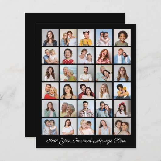 30 Photo Collage Ajouter Une Feuille De Papier De (Devant / Derrière)