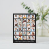 30 Photo Collage Ajouter votre feuille de voeux (Debout devant)