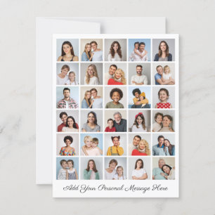 30 Photo Collage Ajoutez Votre Propre Carte De Voe