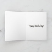 30 (Près de 40) drôle de carte d'anniversaire (Intérieur)
