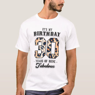 30 's avonds dertig. Dirty 30 voor vrouwen 30e T-shirt