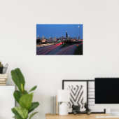 30 seconden schot - Chicago Poster (Thuiskantoor)