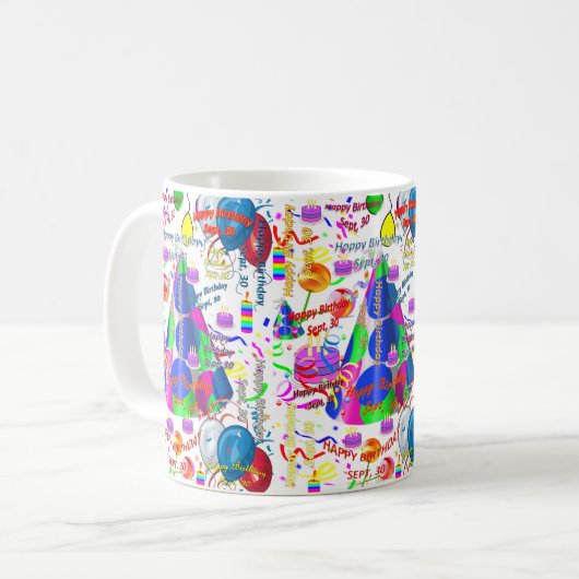 30 septembre Mug (Devant gauche)