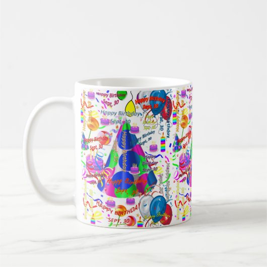 30 septembre Mug (Gauche)