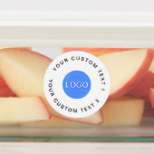 30 Stickers imperméables avec votre logo d'entrepr (Apposé)