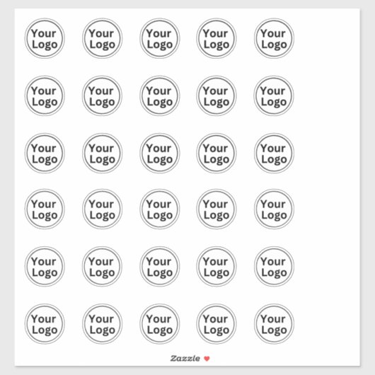 30 Stickers Vinyle taillé sur mesure (Feuille)