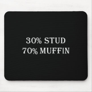 30% Stud 70% Muffin Funny Valentijn Gezegden Muismat