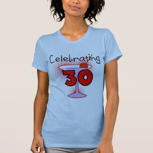 30 T-shirts en cadeautjes vieren (Voorkant)