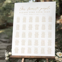 30 Tables Notre plan de table préféré des gens