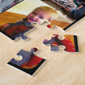 30 van uw familie en vrienden fotocollage legpuzzel (Zijkant)