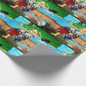 30 x 15-inch wrapppapier cadeaupapier (Hoek)