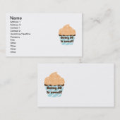 30 zijn is zoete T-shirts en cadeautjes Visitekaartje (Voorkant / Achterkant)