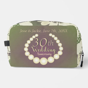 30e/12e Anniversaire de la perle Sac à coudre impr