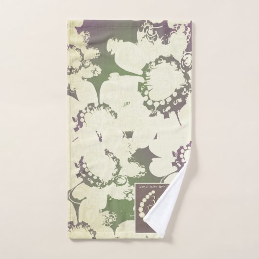 30e/12e anniversaire de perles (Serviette à main)