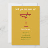 30e anniversaire - 30 Invitation sale (Dos)