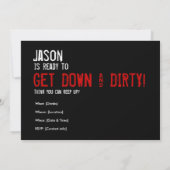 30e anniversaire - 30 Invitation sale (Dos)